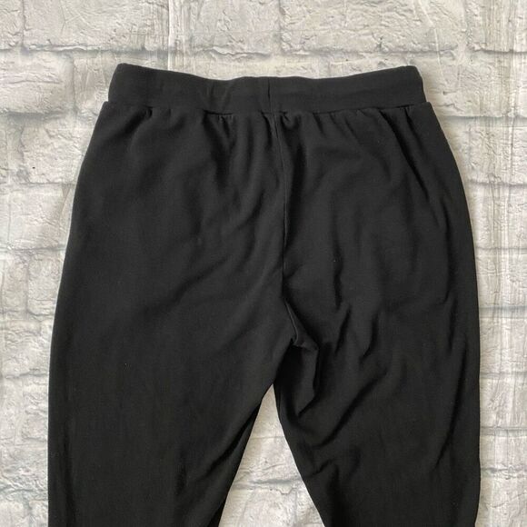 Super Dry Studio women M pull on jogger sweatpants w/elastic waist black - Picture 6 of 10